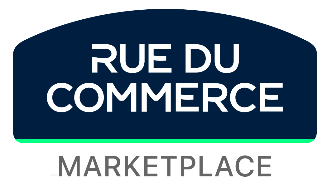 Tarifs et Taux de Commission - Logo Rue du Commerce Marketplace